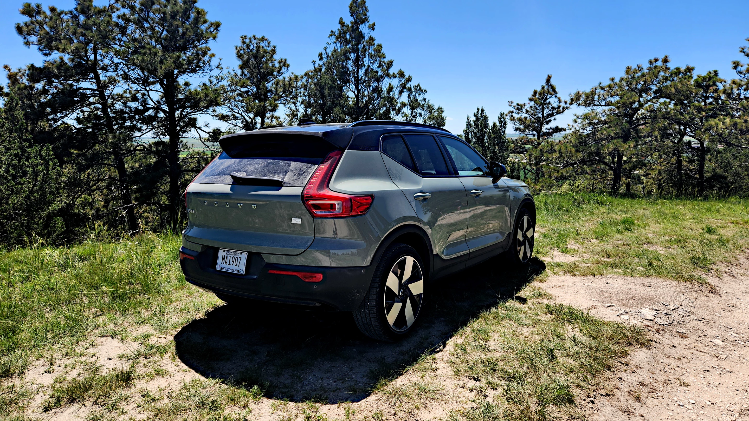 The 2023 Volvo XC40 Recharge doubles the HP of its ICE counterpart and nearly triples torque output
