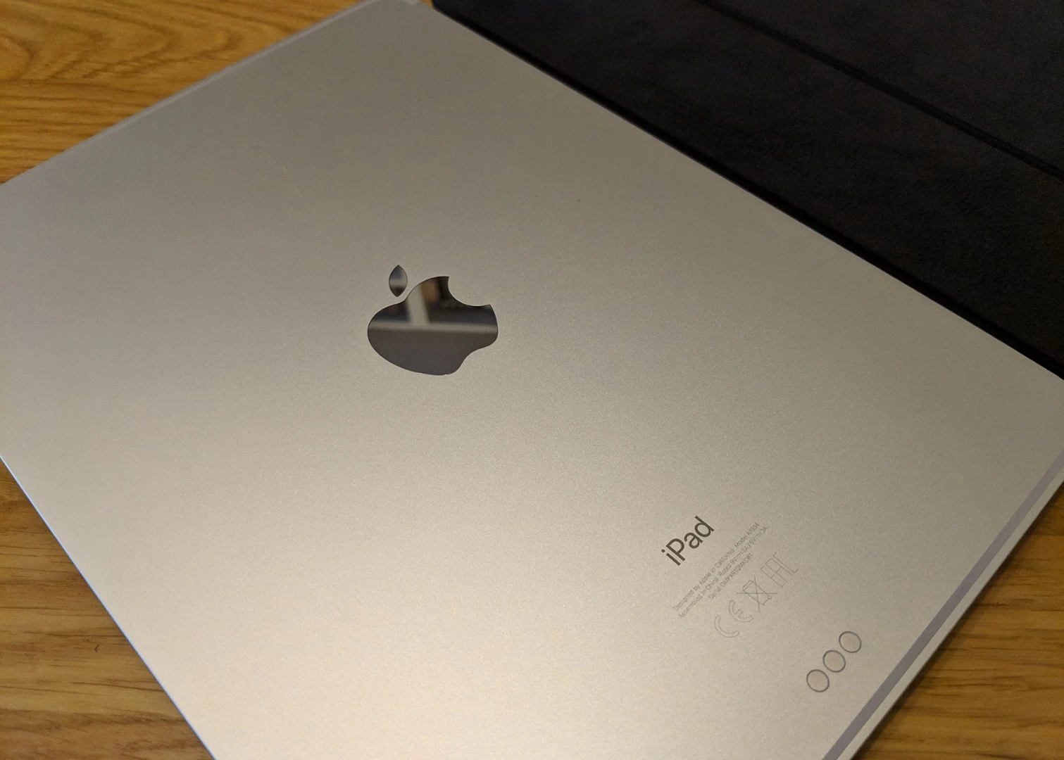 Silver (shown here) and space gray are your color options for the 2018 iPad Pro models