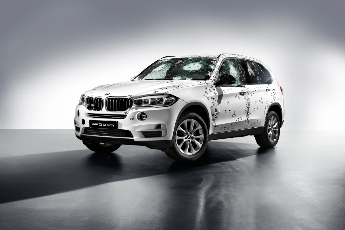 The X5 Security Plus is rated to VR6 for ballistic protection