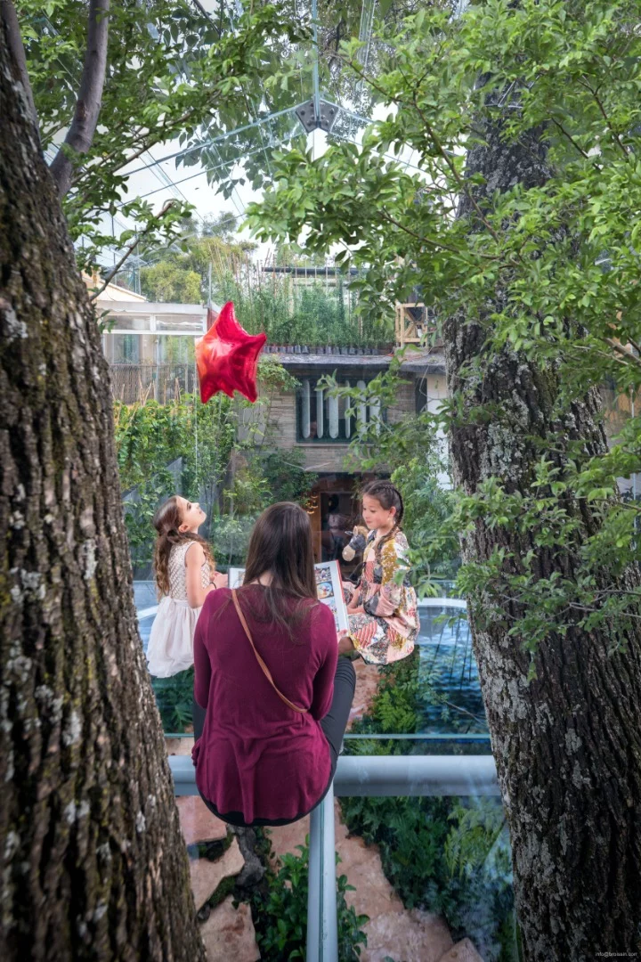 The “chantli kuaulakoyokan” treehouse was conceived as part of Design Week Mexico