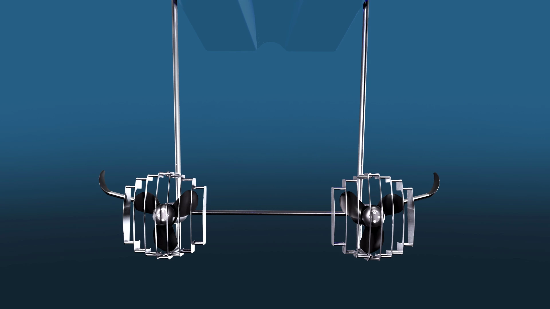 The HydroBlade's dual motors reportedly take the craft to a claimed top speed of 70 km/h (43.5 mph)