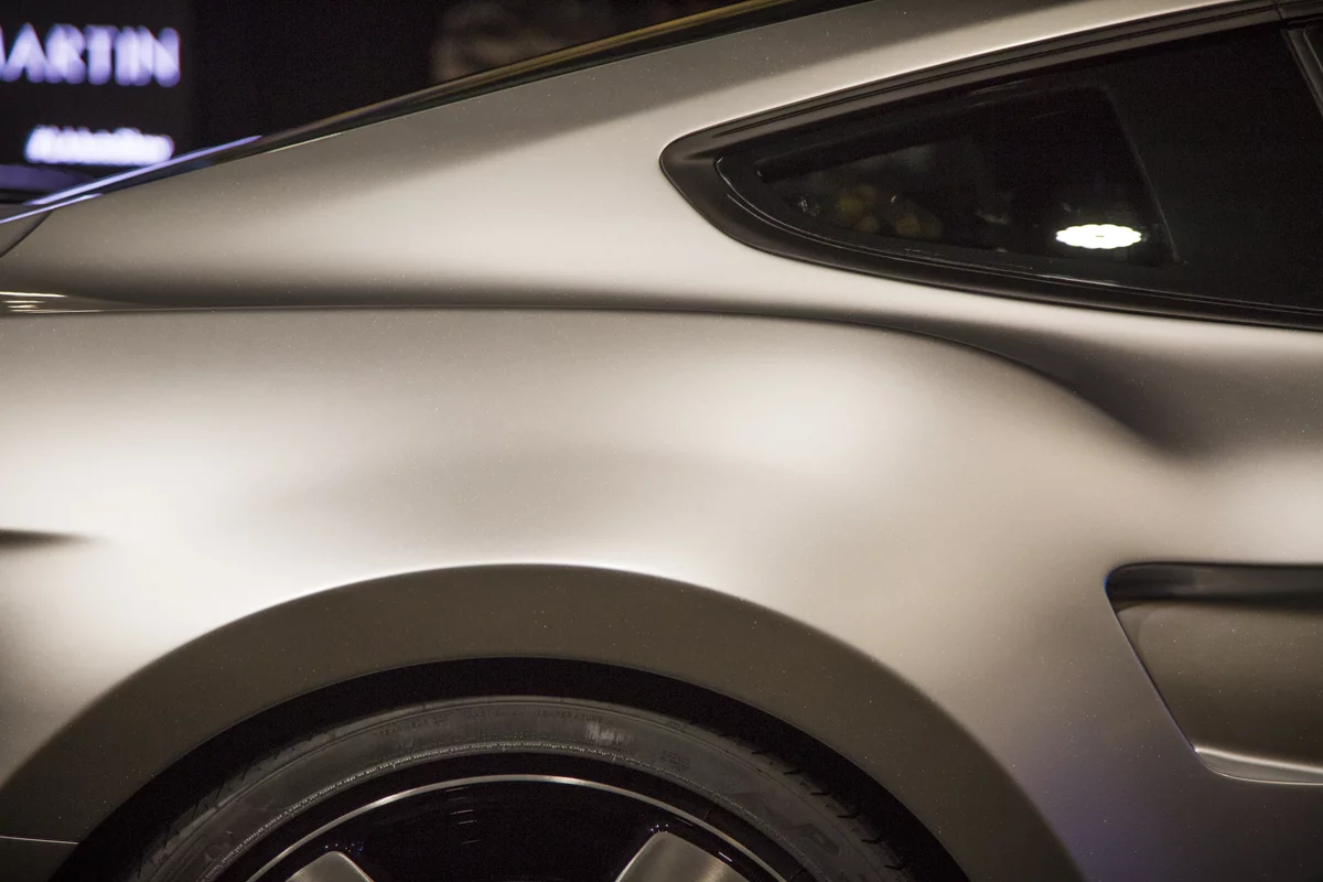 Powerful rear haunches give the Rocket presence on the road