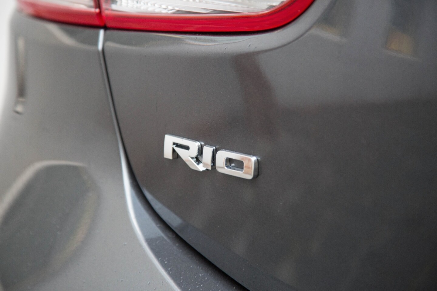 The Kia Rio badge is in its fourth generation