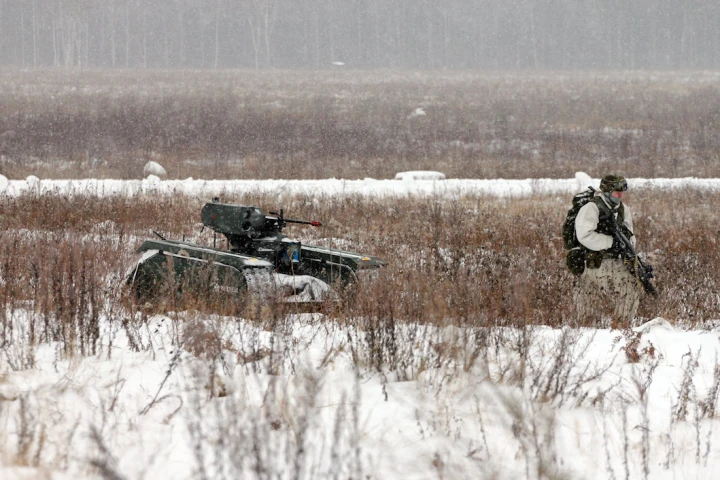 The THeMIS ADDER is designed to support or eventually replace ground troops in the battlefield