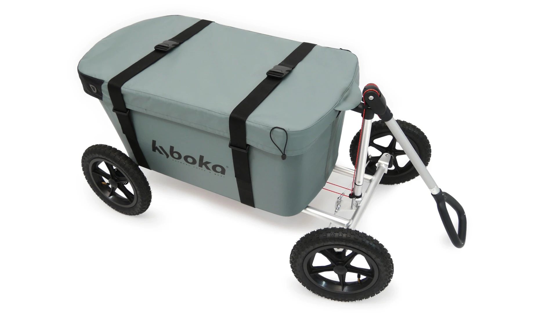 Kyboka worked with outdoor and bicycle industry experts in developing its cart