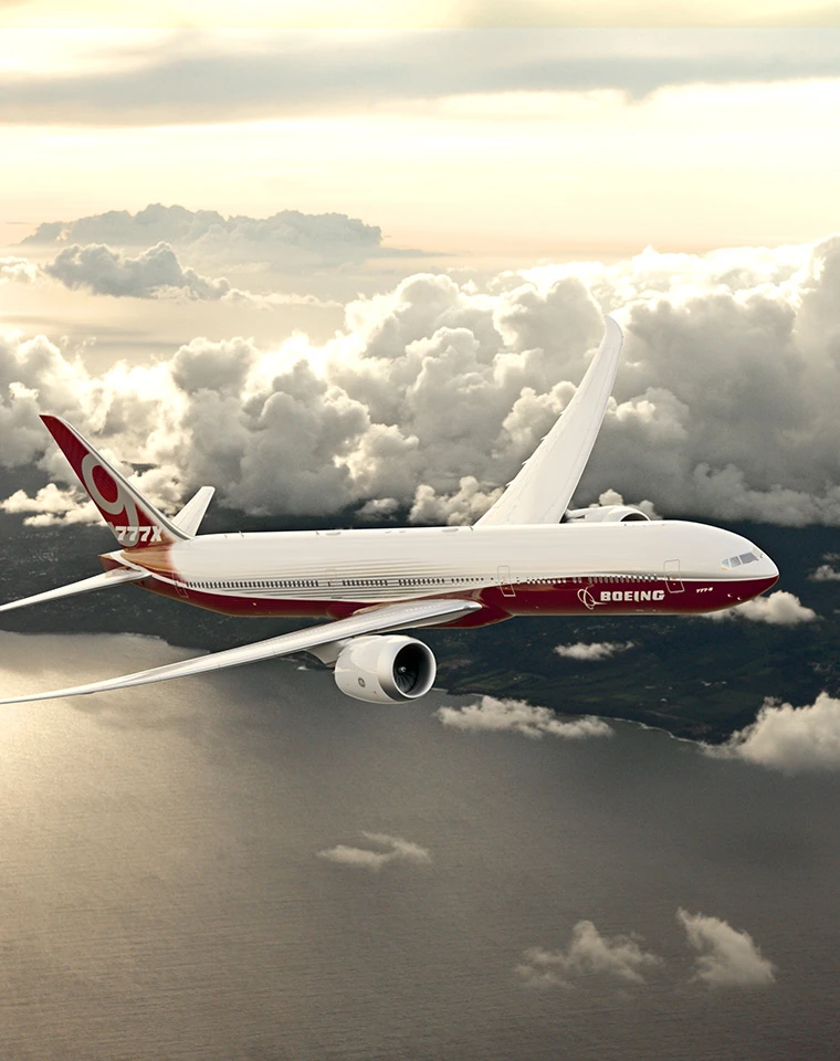 The Boeing 777X is scheduled to fly in 2019