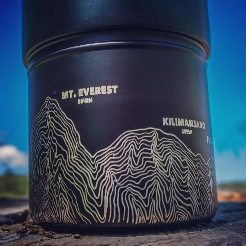 The Limited Edition version includes custom artwork below the silicone cup/base sleeve