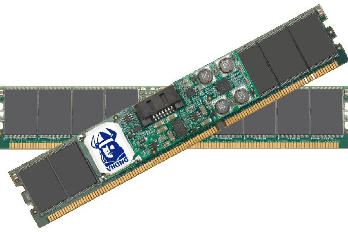 Viking Modular has placed SSD storage on a DDR3 memory module to create SATADIMM