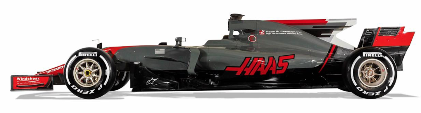 HAAS is the only American team running in F1