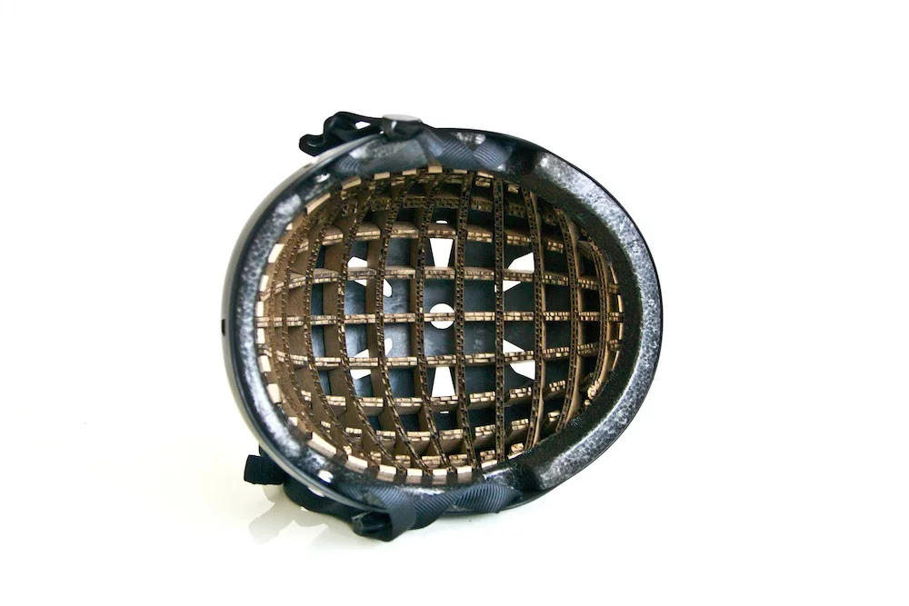 The Kranium is waterproof, and boasts some green credentials, due to it being manufactured from recycled paper