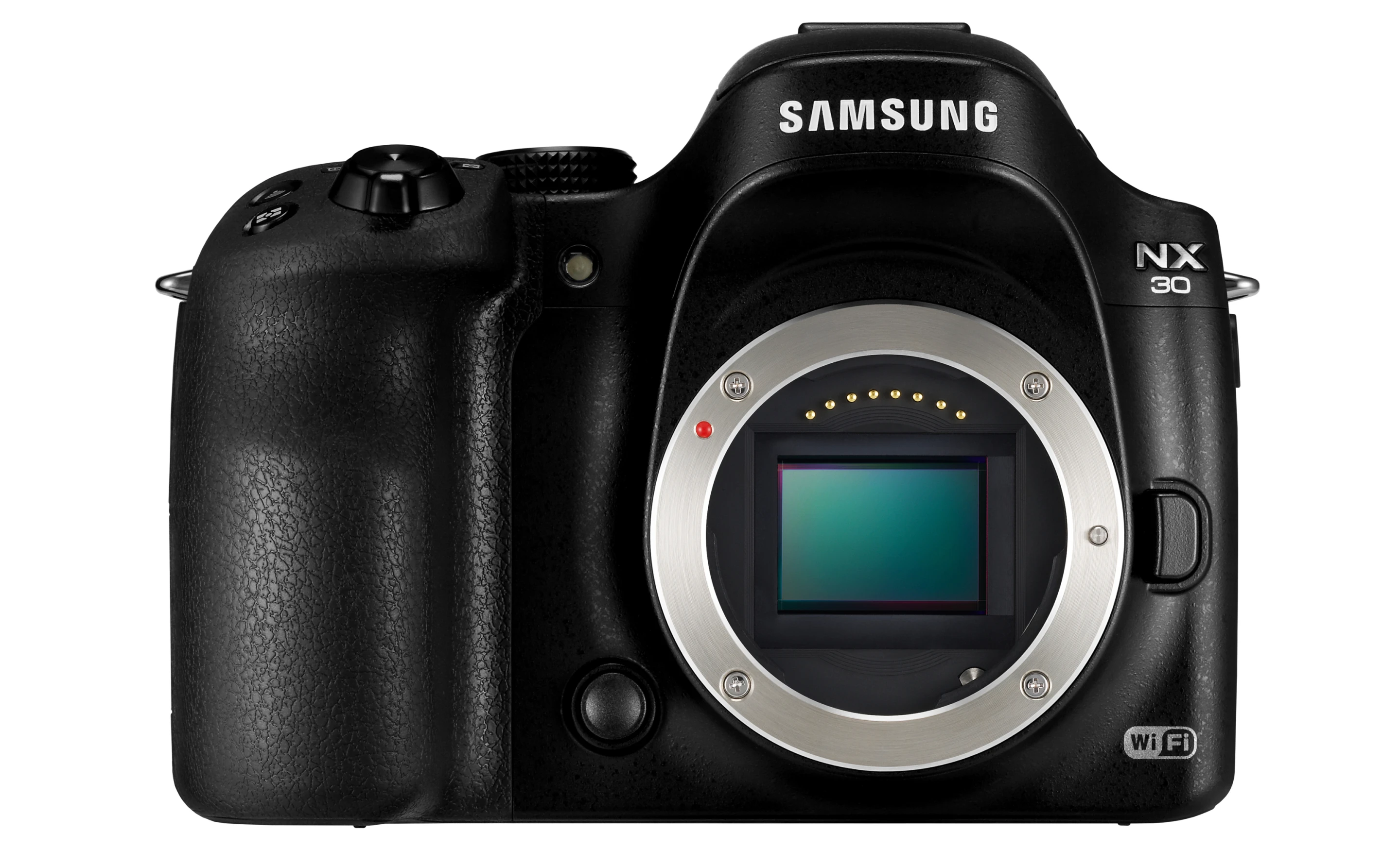 The Samsung NX30 has a 20.3-megapixel APS-C sensor