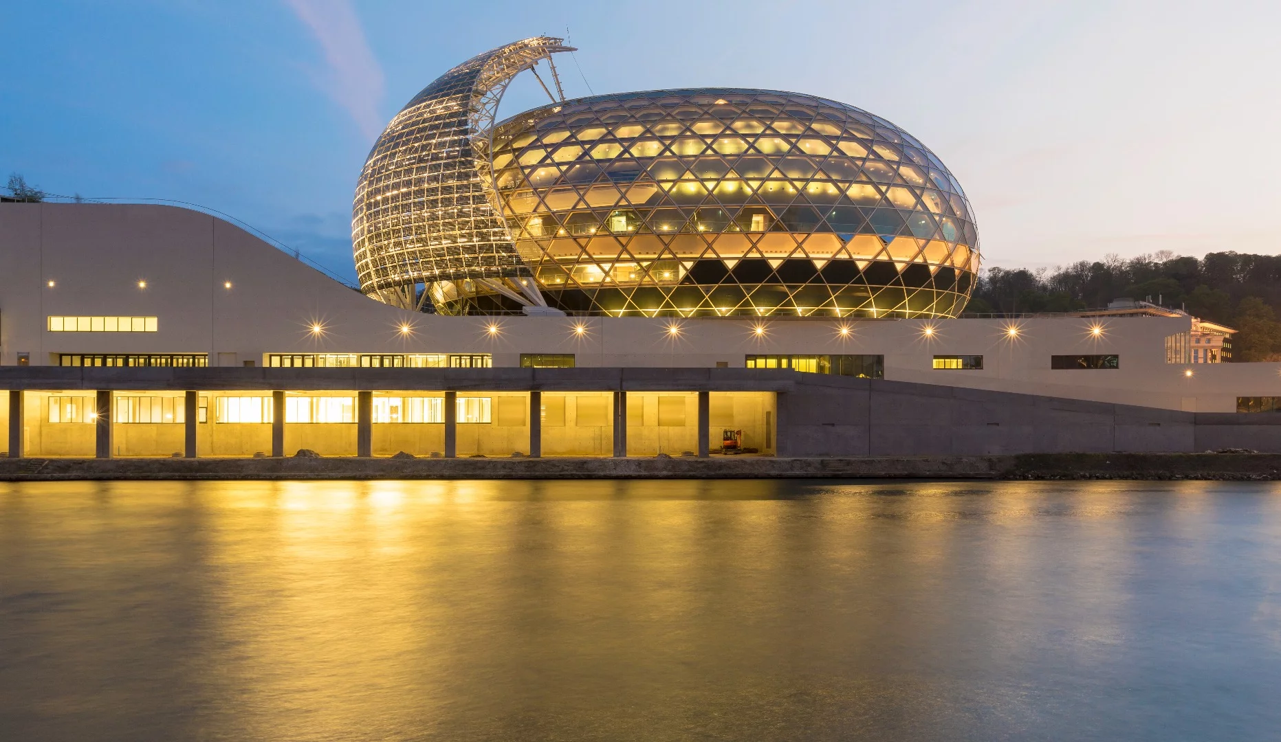 La Seine Musicale was completed in December, 2016 and opened last month