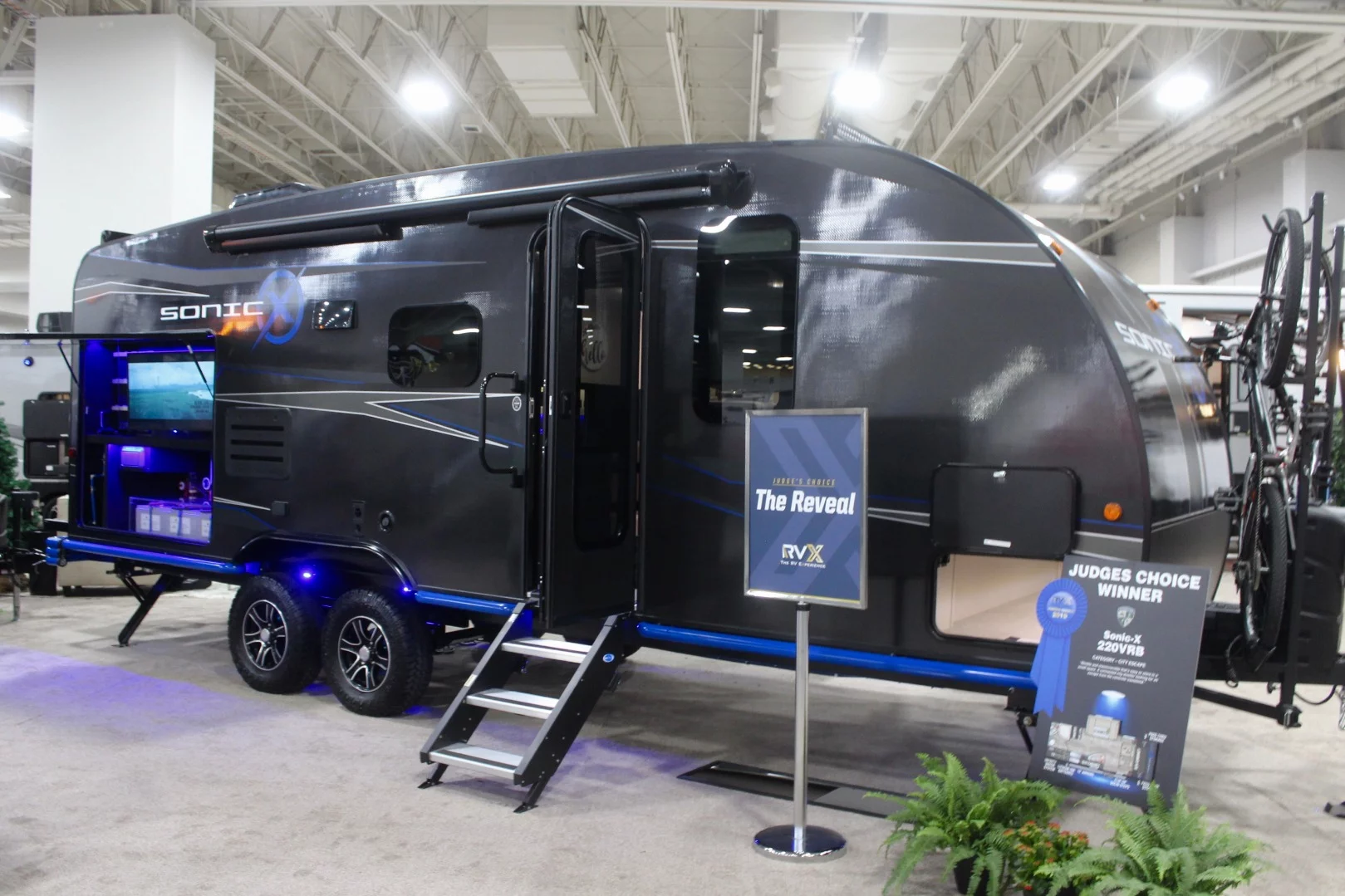 The KZ Sonic X debuts at RVX 2019