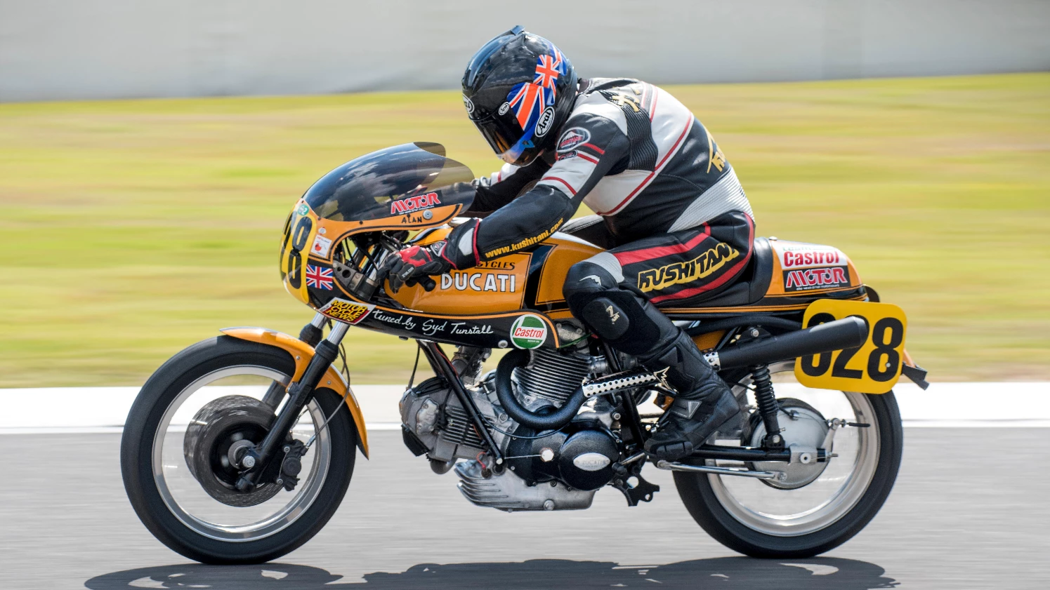 The best known motorcycle journalist in the world over the last five decades has been Brit Alan Cathcart, who has been winning international races for most of that period. This is perhaps Cathcart's best known racing motorcycle, and performed faultlessly across 300 race outings. It didn't sell. Auction Description