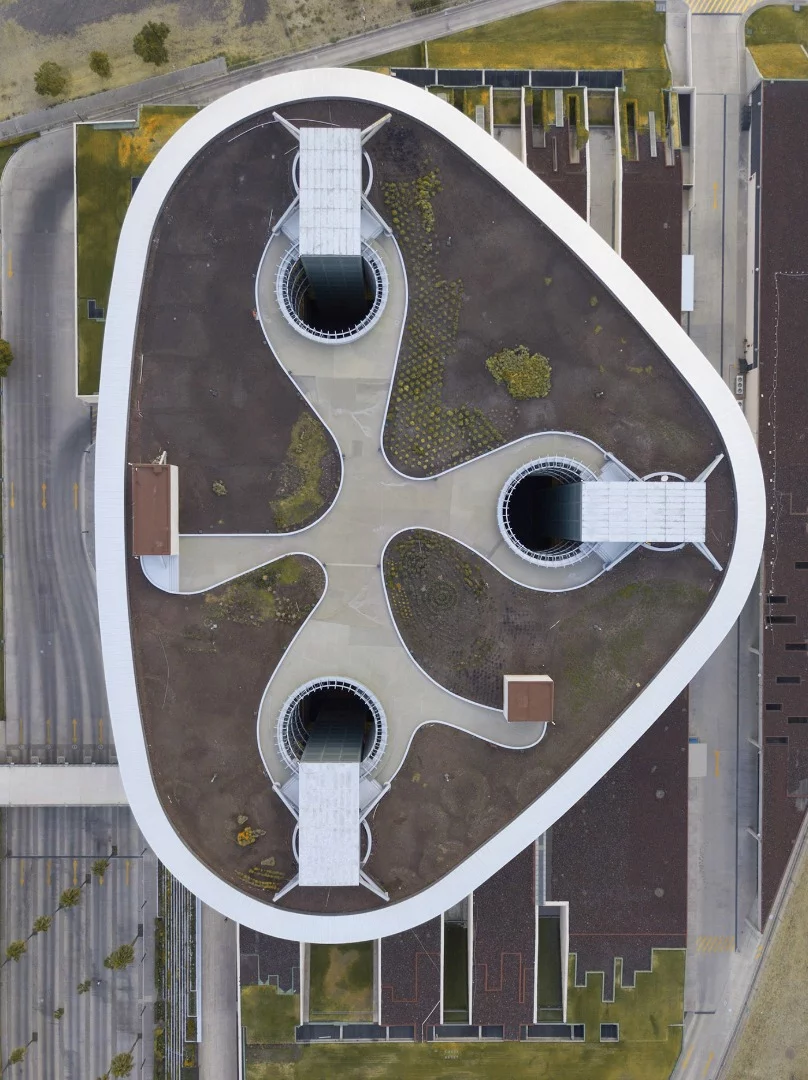Architecture from Above, a series from Swiss photographer Alex Buschor, based in Zurich (Credit: Alex Buschor Behance CC BY-NC-ND 4.0)