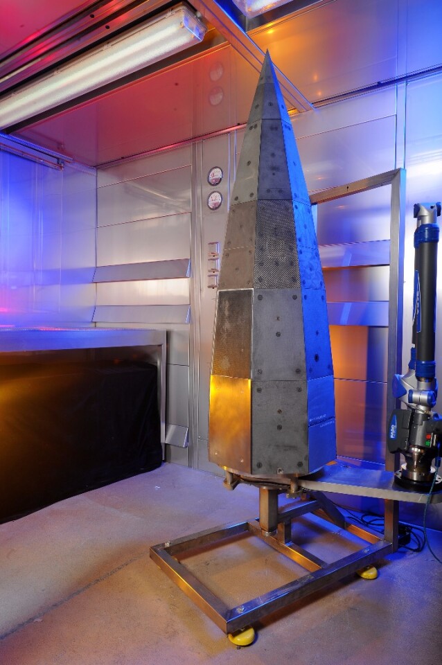 German hypersonic test vehicle