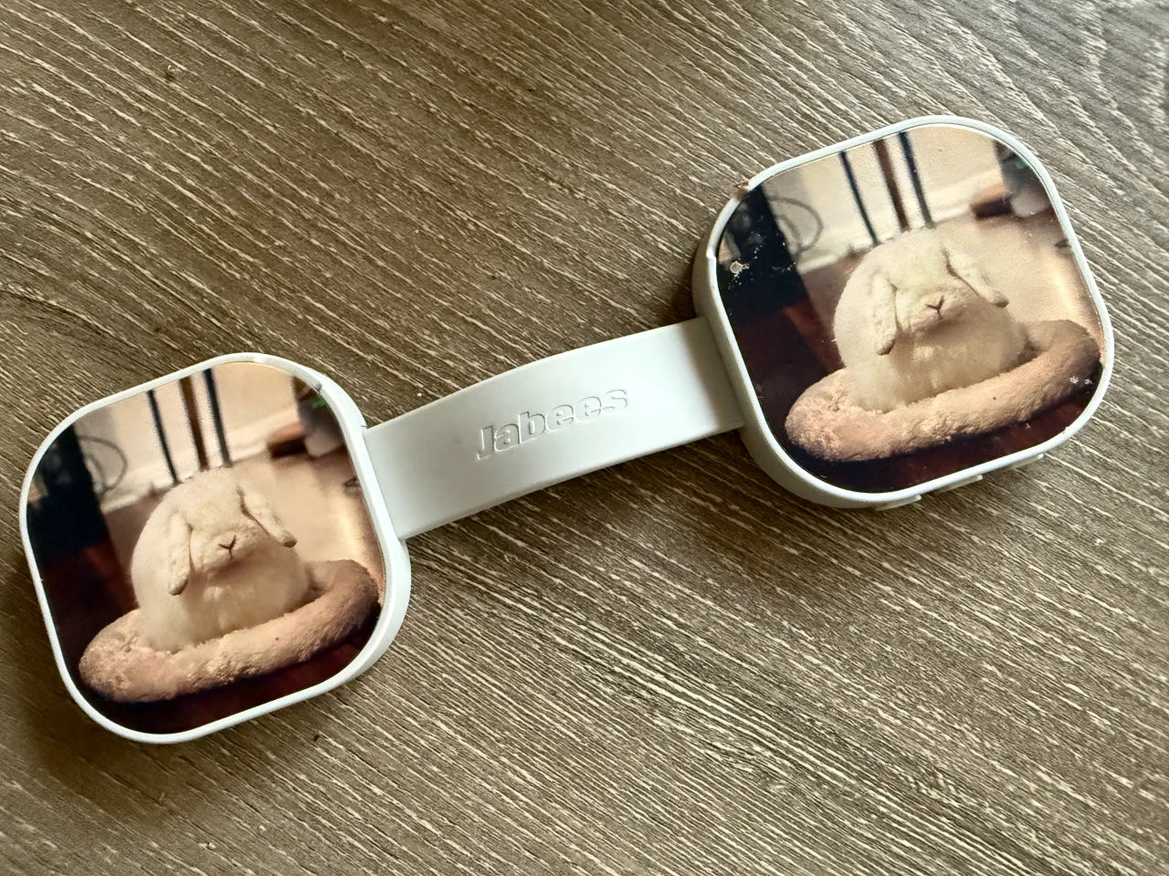 Personalized plates are a genuinely nice touch – and I love seeing my handsome boy every night, even if he's not around anymore