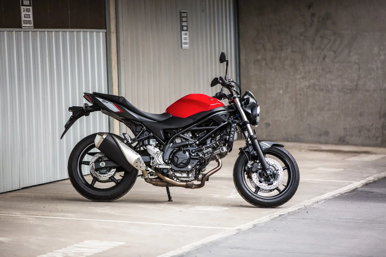Suzuki SV650: very much at home in the urban jungle
