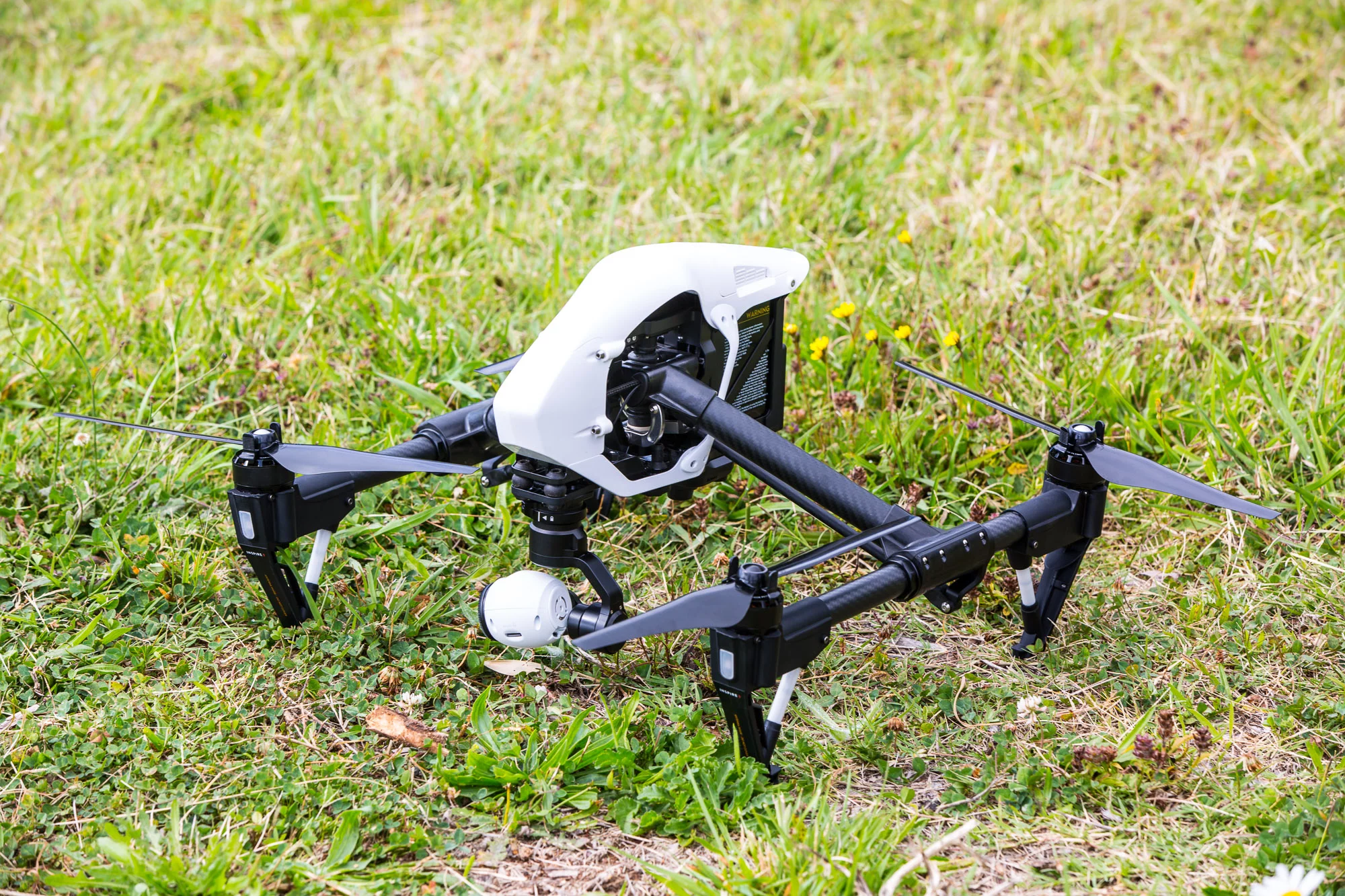 DJI Inspire 1: quite a good looking beast (Photo: Noel McKeegan/Gizmag.com)