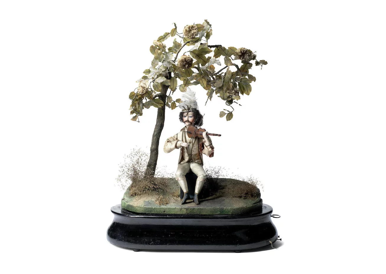 A musical violinist automaton, French, late 19th century