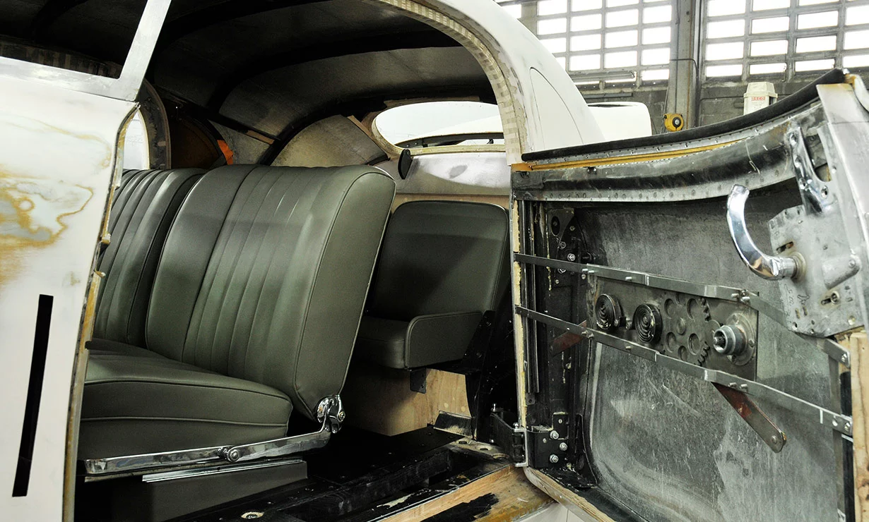 540 K Streamliner interior