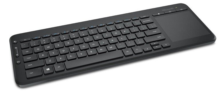 Micosoft's latest accessory features a multi-touch trackpad and customizable hotkeys