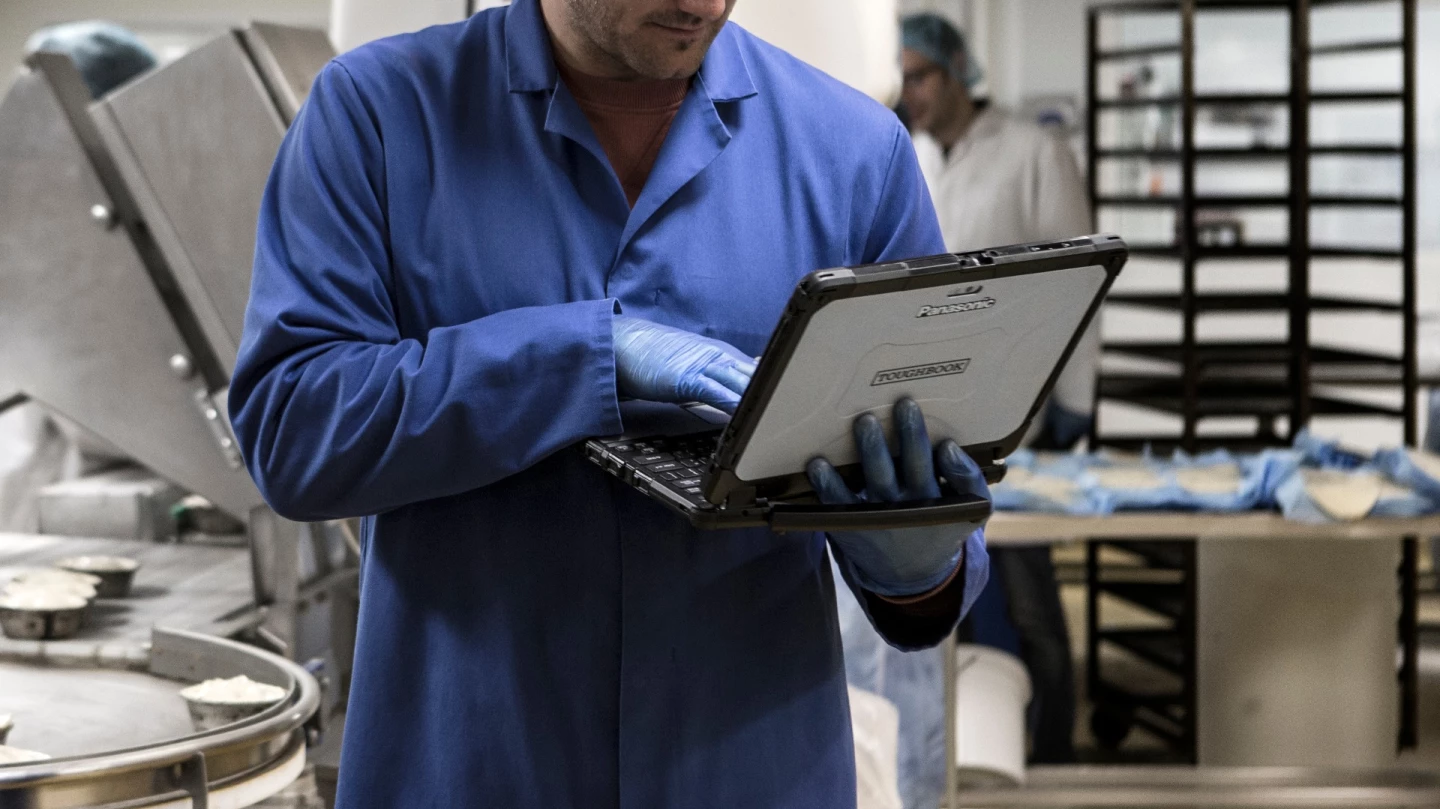 The new Toughpad on the job
