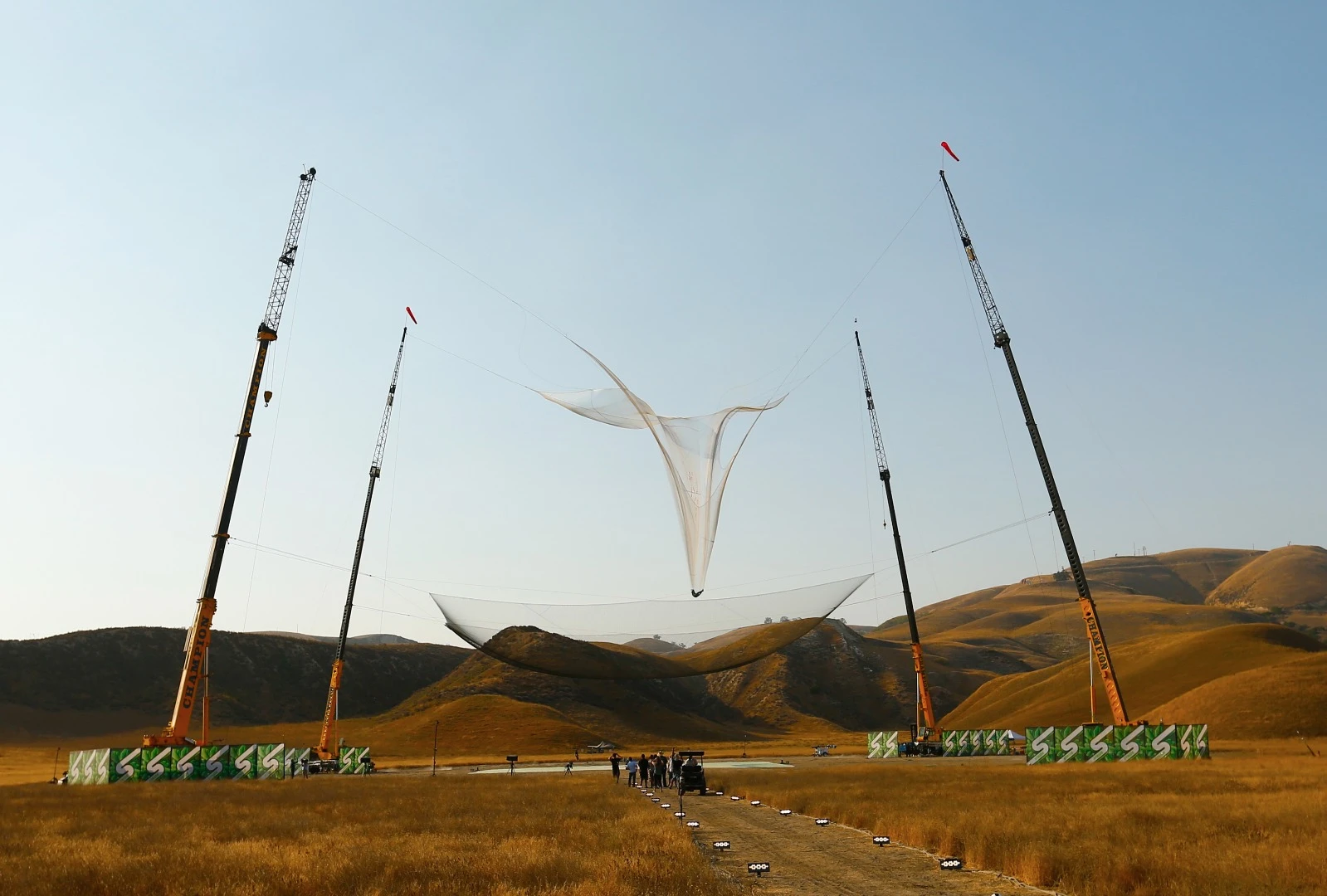 With no wingsuit or parachute, Aikens would have to use only the air currents to guide his plummeting body towards his target
