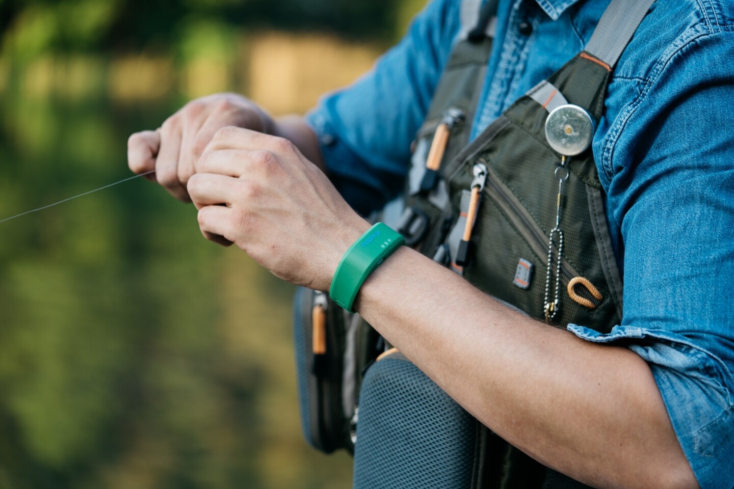 The Nopixgo reportedly keeps mosquitoes away up to a radius of 2 meters (6.6 ft)