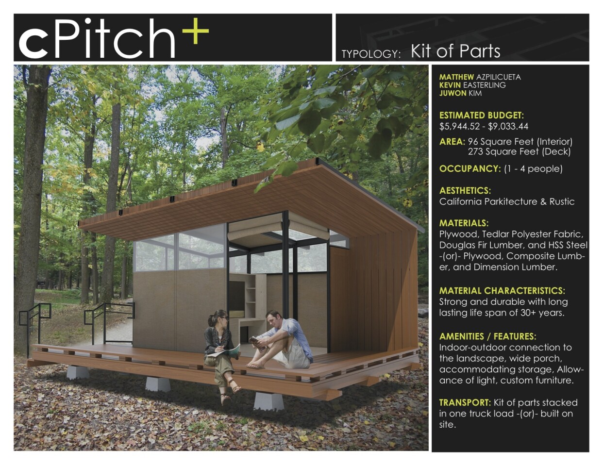 An overview of the cPitch cabin
