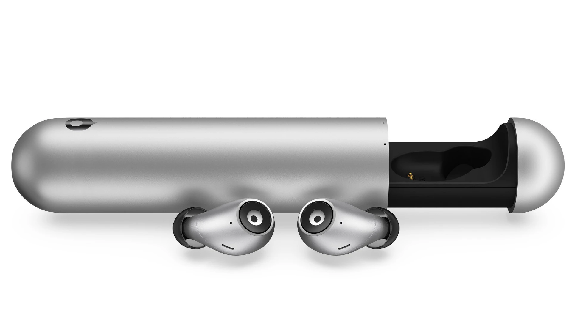 The Crazybaby 1S earbuds are available in Star Gray or Space Silver (pictured)