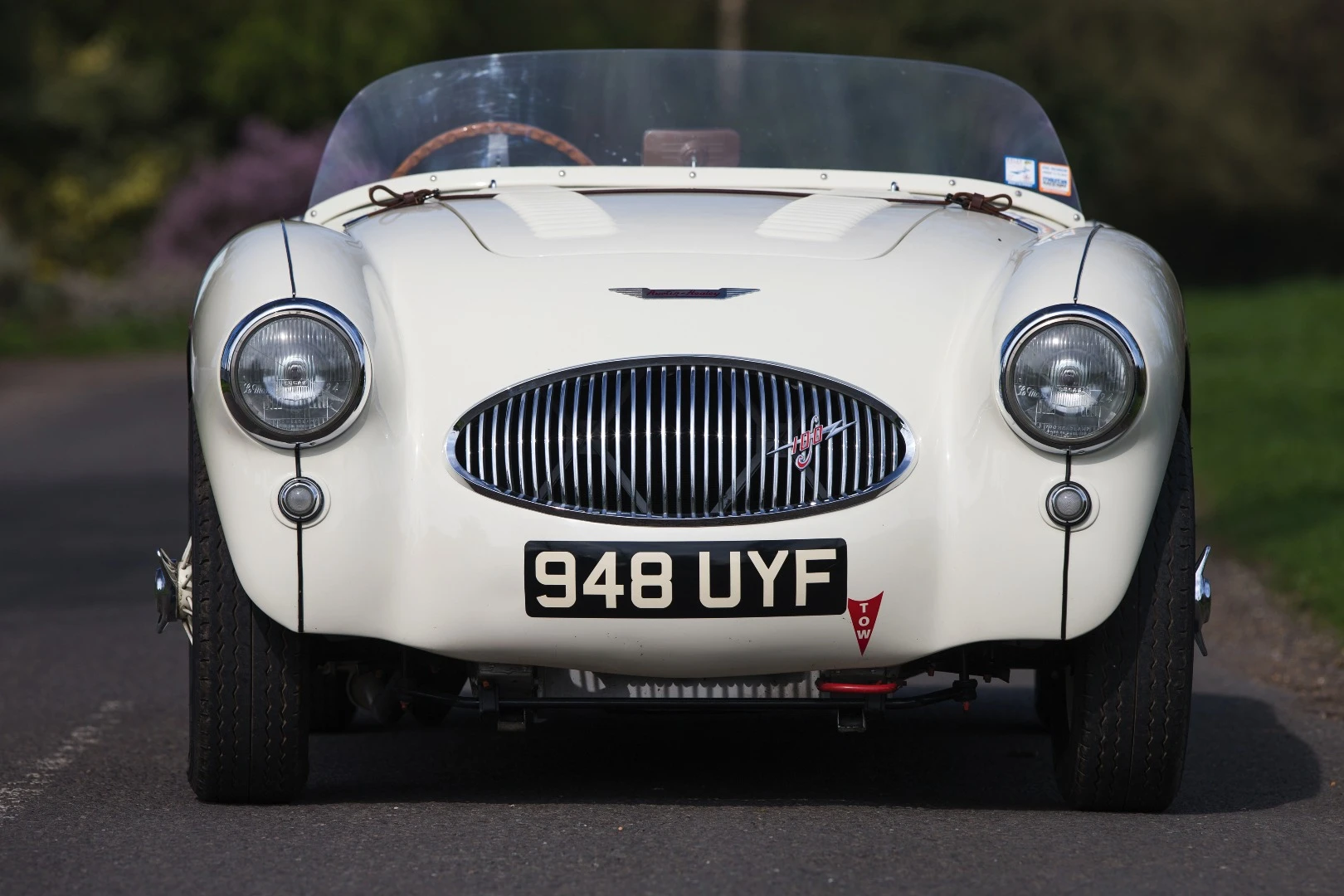 This 1955 Austin-Healey 100S is estimated to fetch between €900,000 and €1,100,000. Photo: Dom Romney