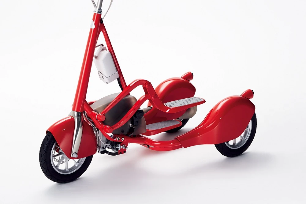 The Walking Bicycle is for those who enjoy walking but want to get from A to B more quickly