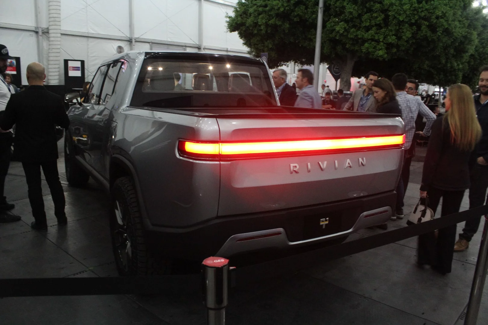 The Rivian R1T debuts at the 2018 LA Auto Show