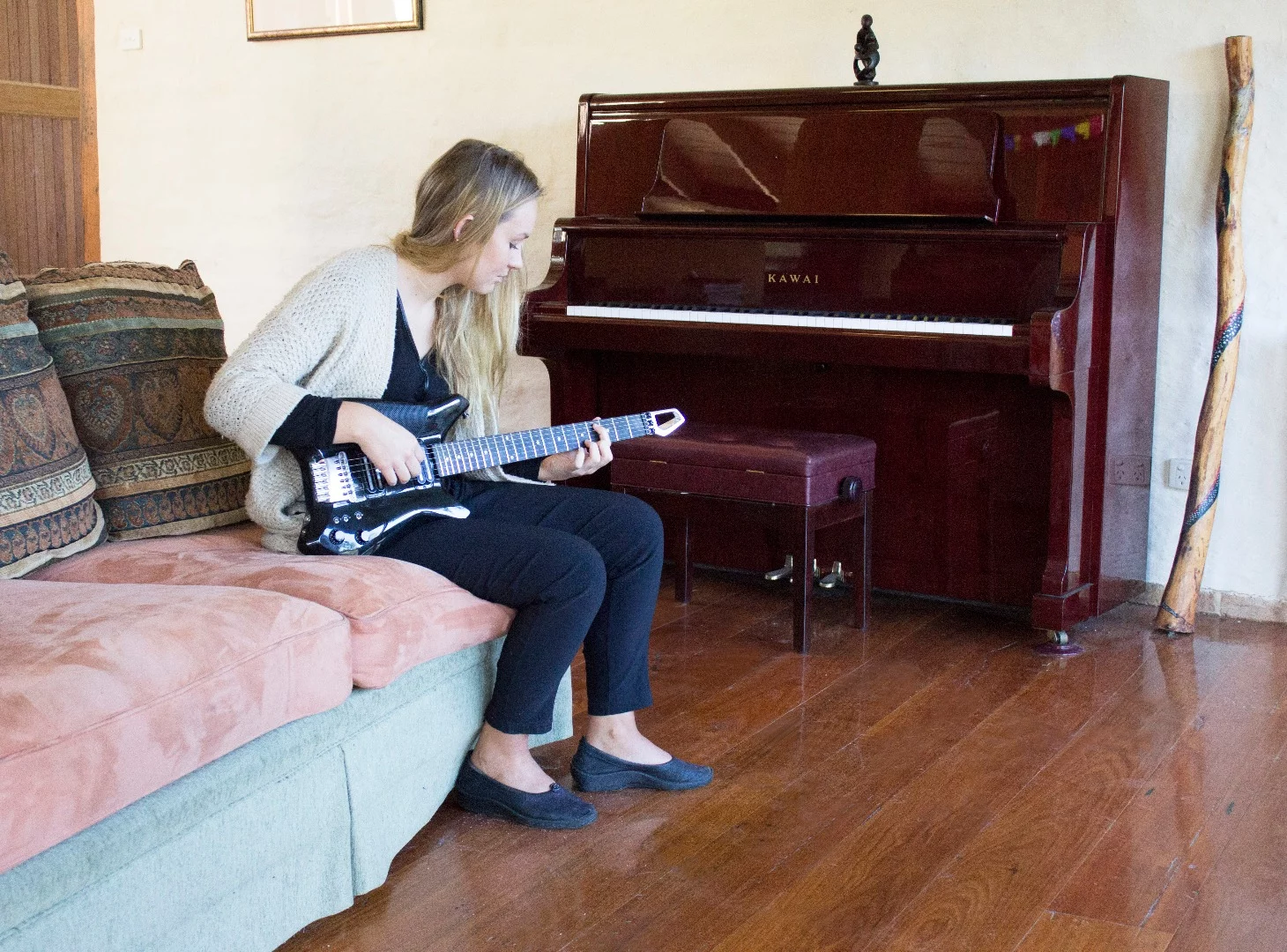 The body is fashioned from an impact-resistant polymer/fiber composite