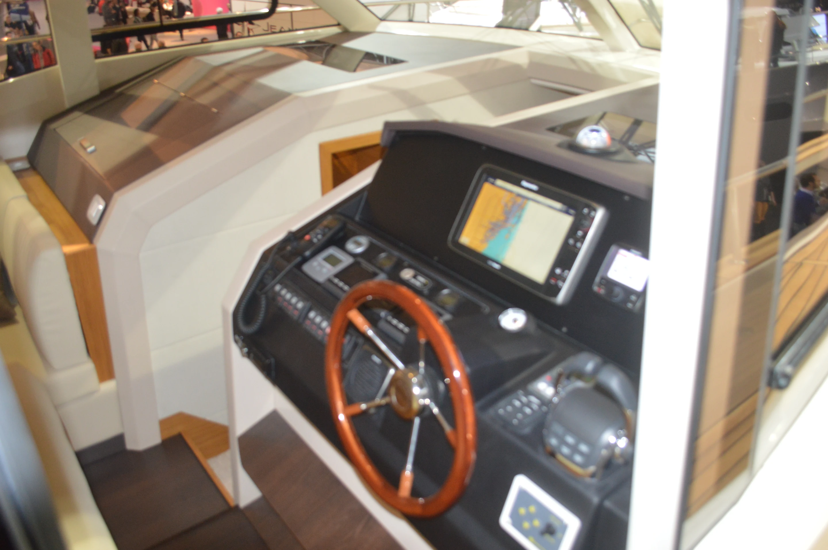 The Greenline 48 helm