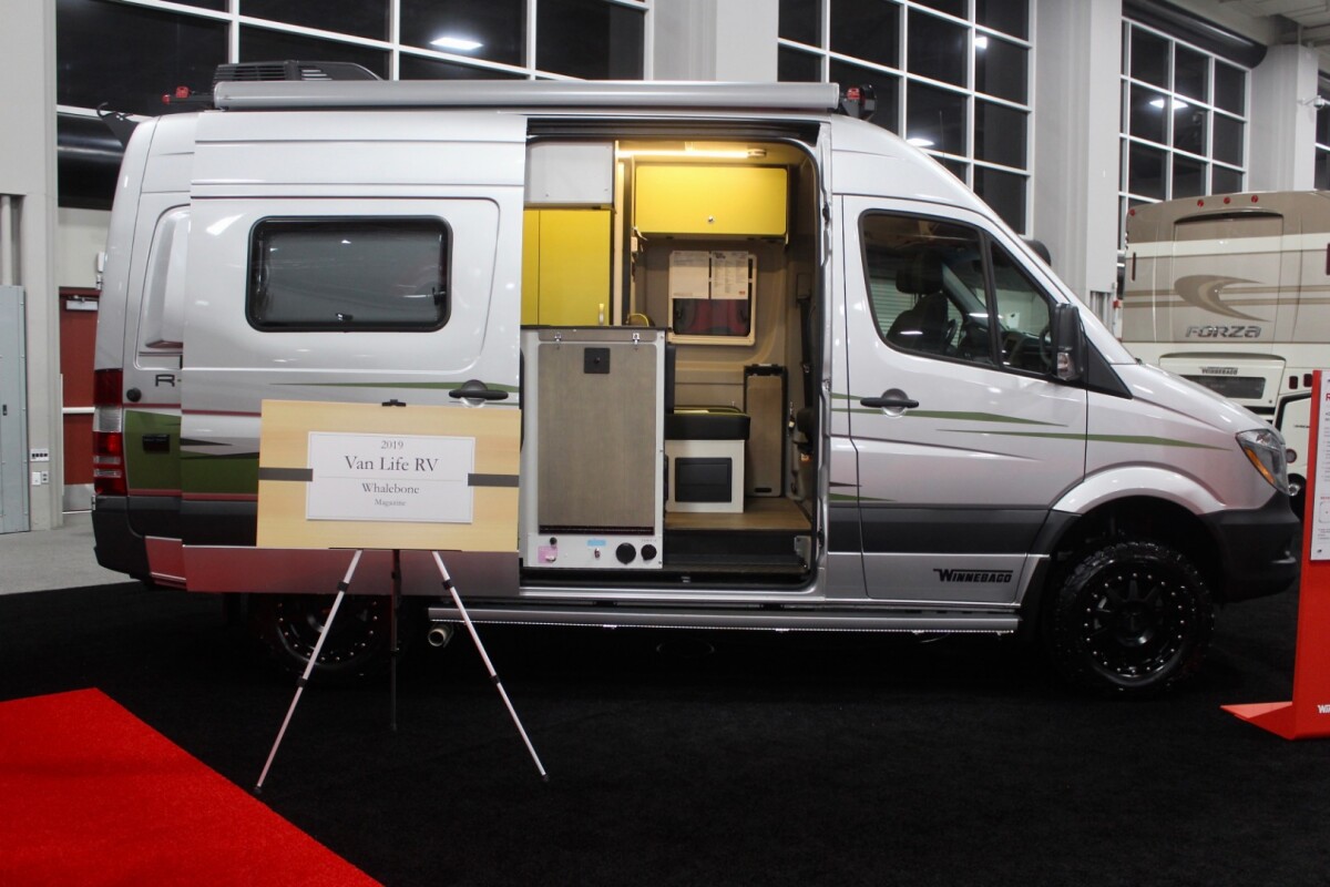 Winnebago shows the $149K+ Revel 4x4 adventure camper van