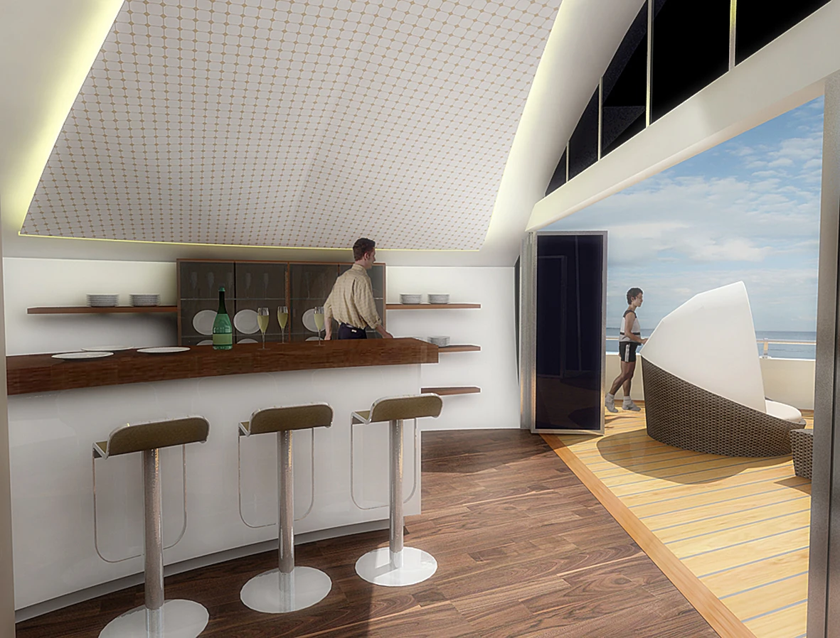 Michele Puzzolante's Solar Floating Resort