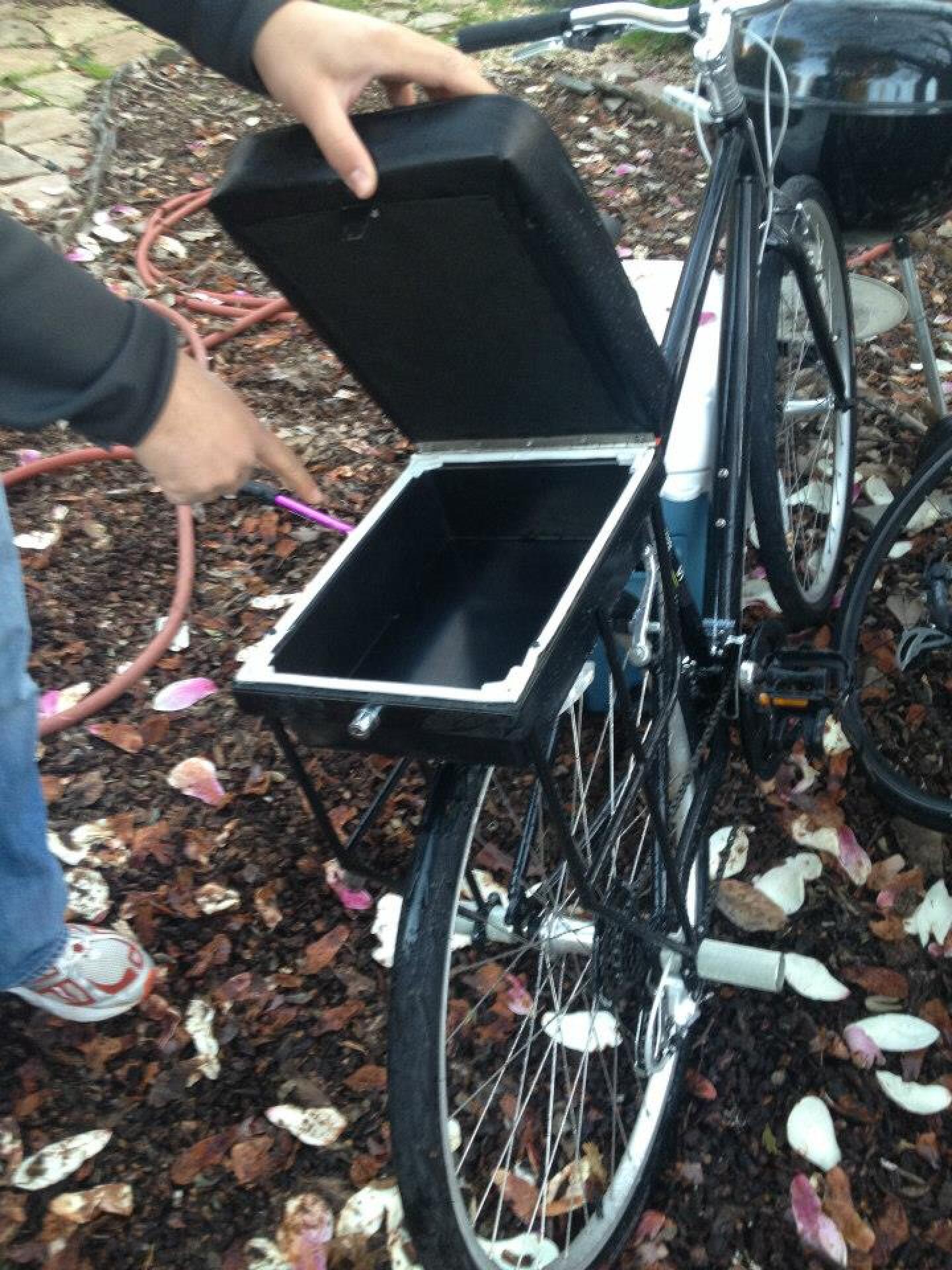 Companion Bike Seat makes "doubling" easier