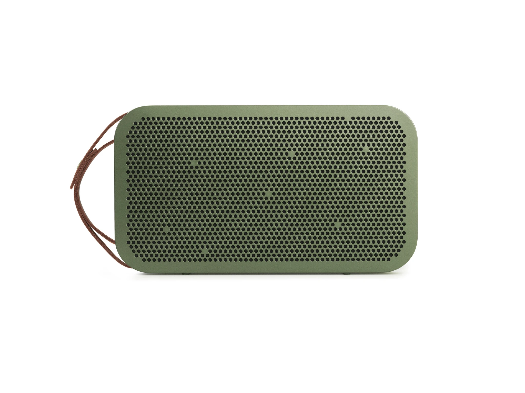 The BeoPlay A2, shown in green