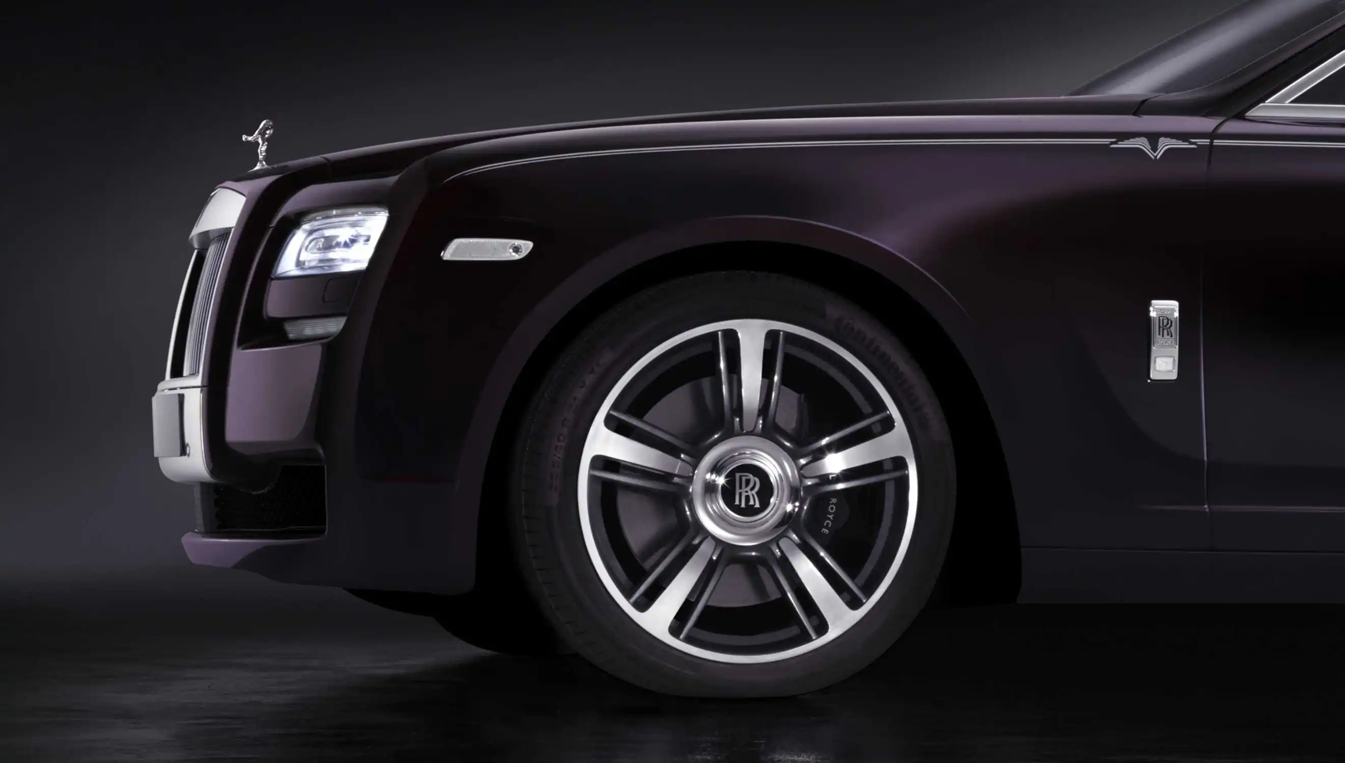 The Rolls-Royce Ghost V-Specification wheels
