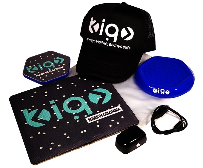 The complete Bigo/miniBigo system (the wireless charger is an optional extra)