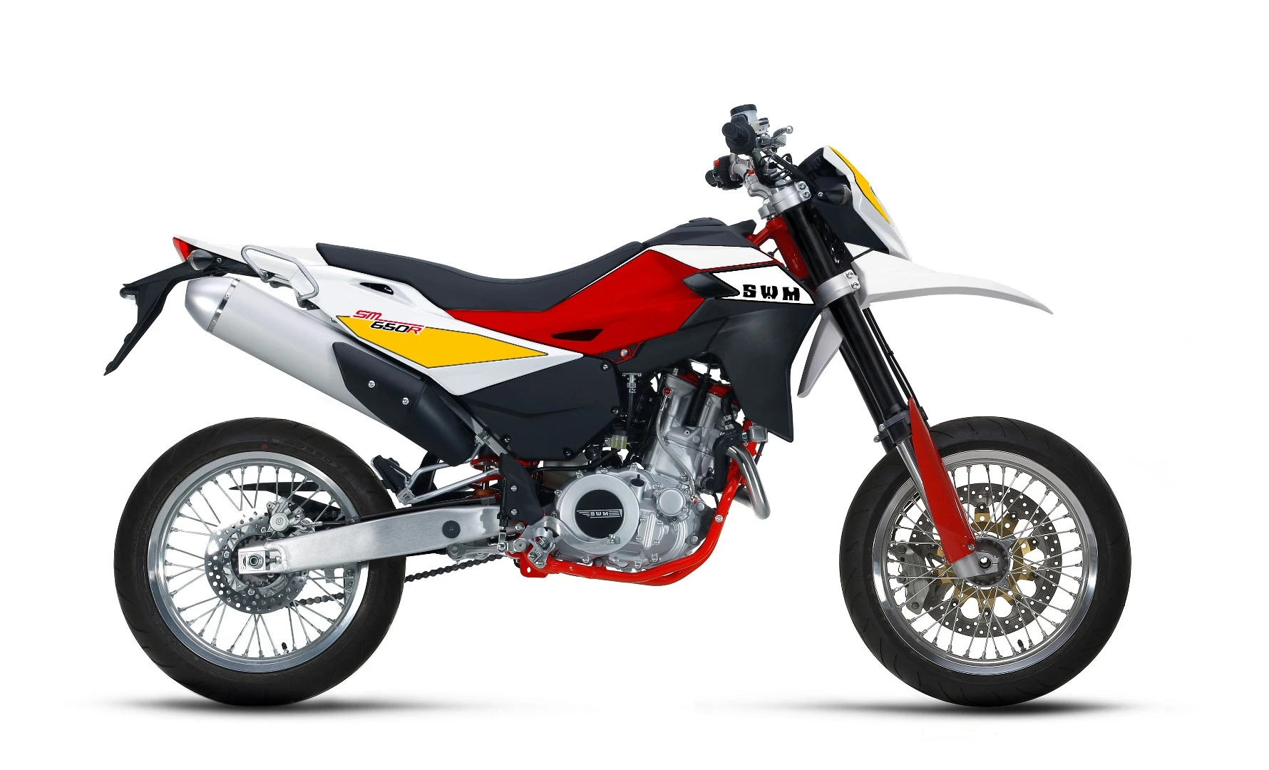 The Supermoto SM650R will start rolling off production lines in August