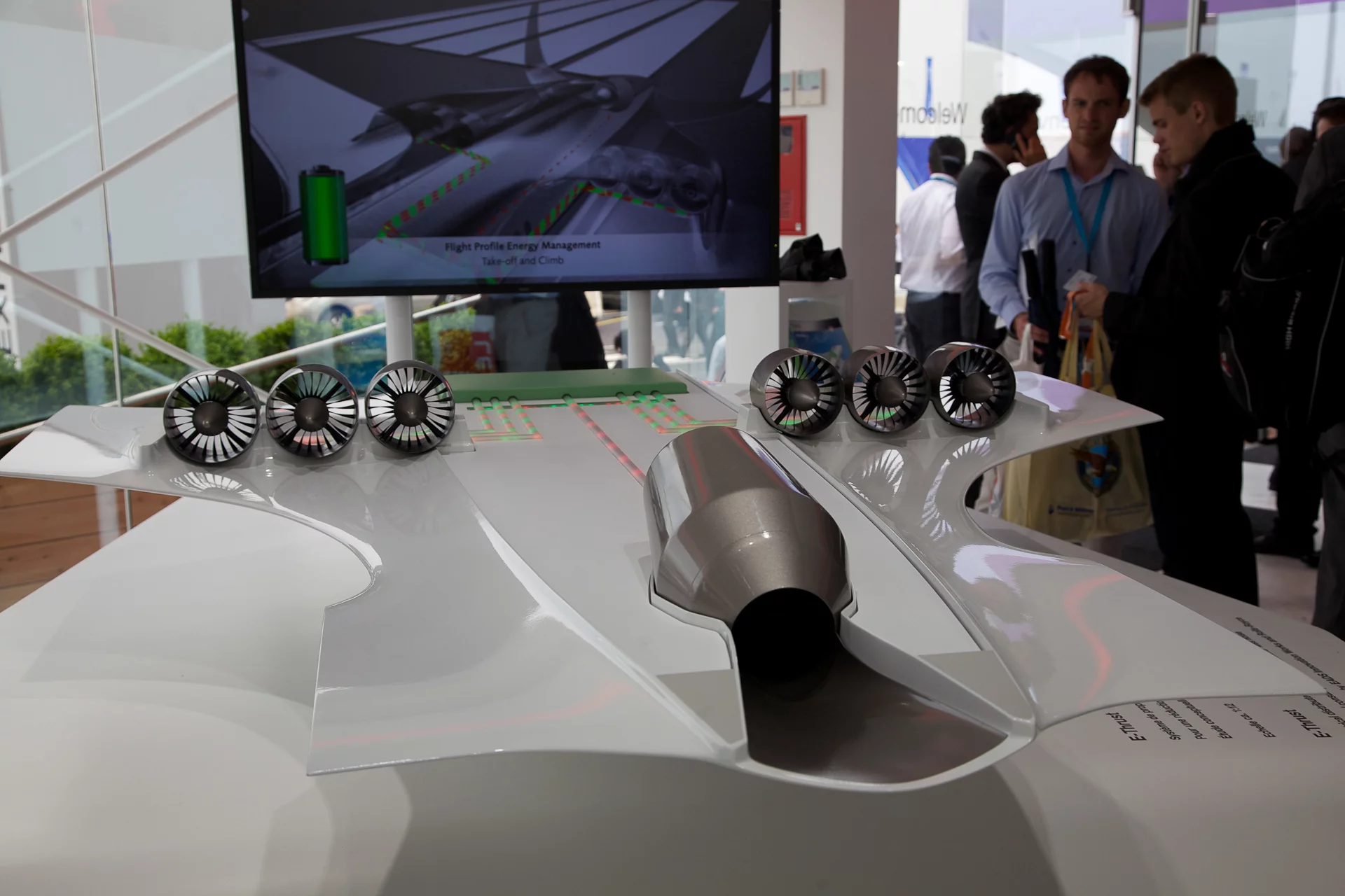 EADS E-Thrust concept (Photo: Noel McKeegan/Gizmag)