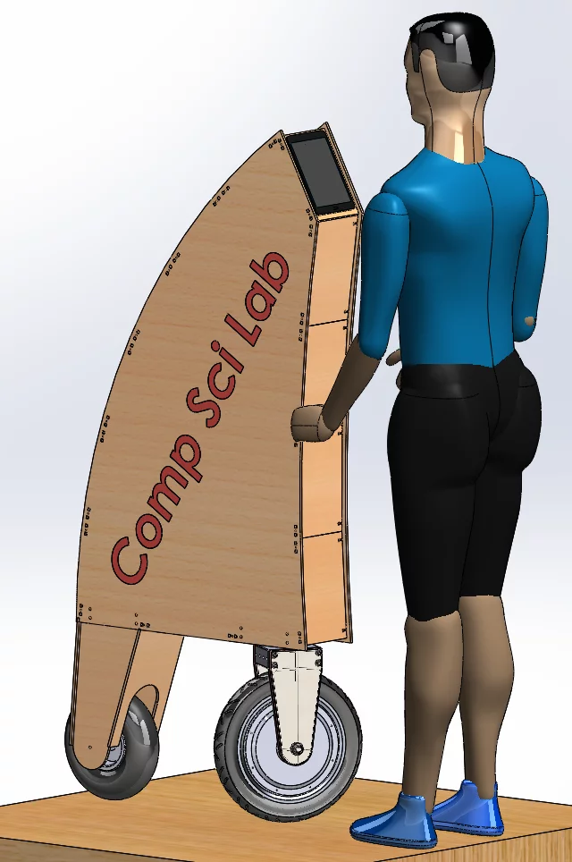 For the compartment size, the TWILL bot team is planning to match the trunk size of of a Toyota Prius