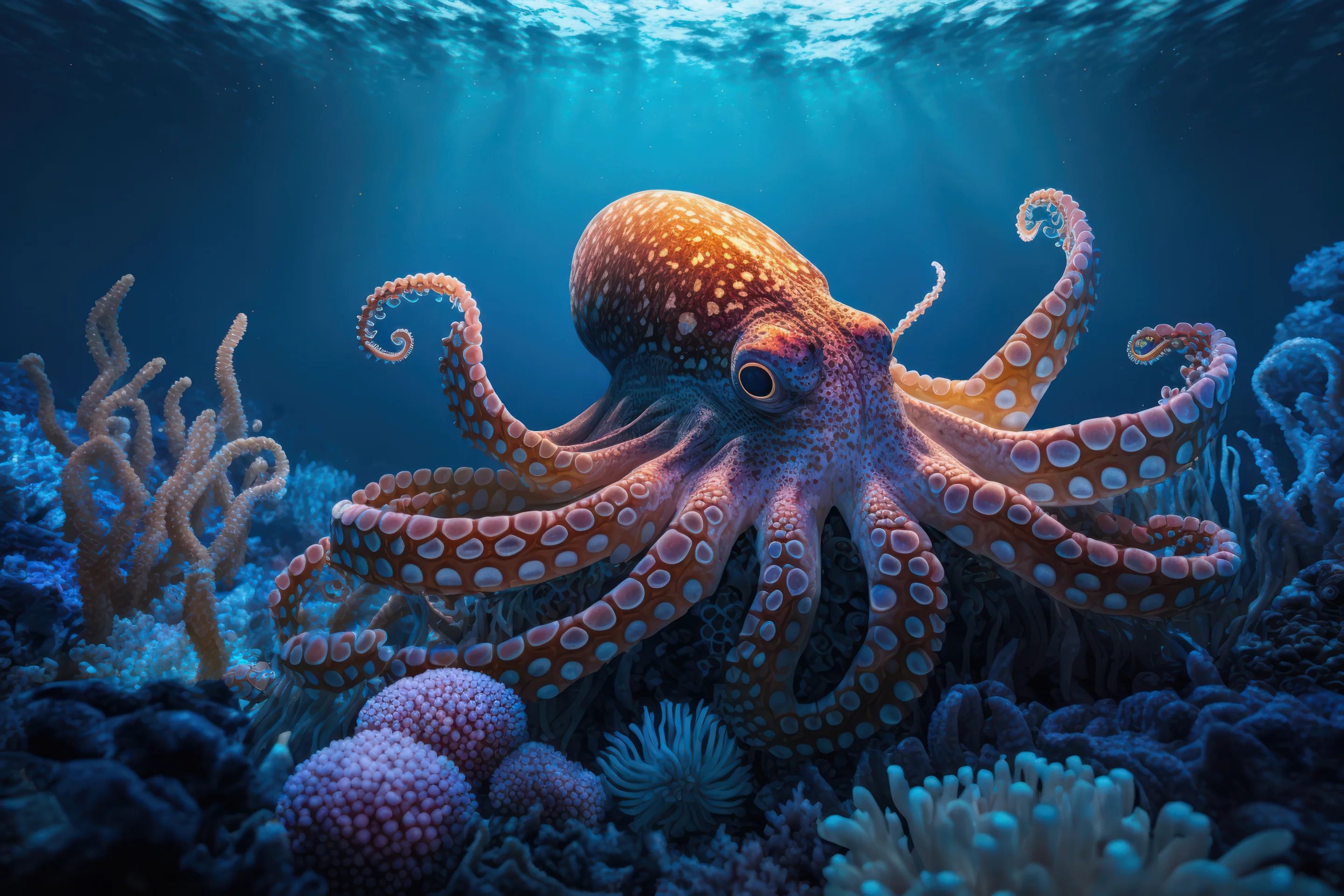 Octopus Relax Octopus may experience REM sleep, and dream, much like we do