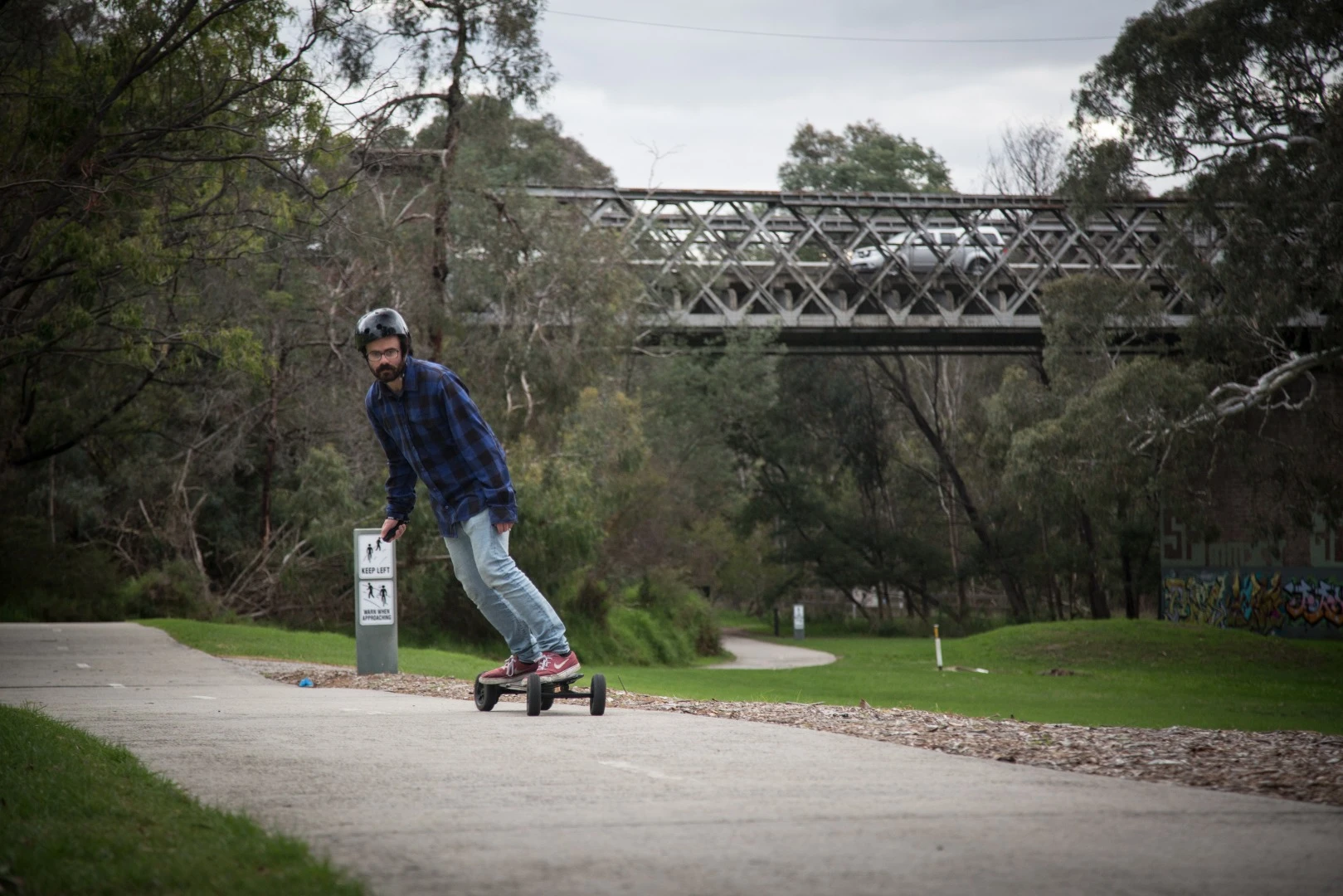 You'll need some fairly smooth surfaces to really enjoy what the street wheels have to offer