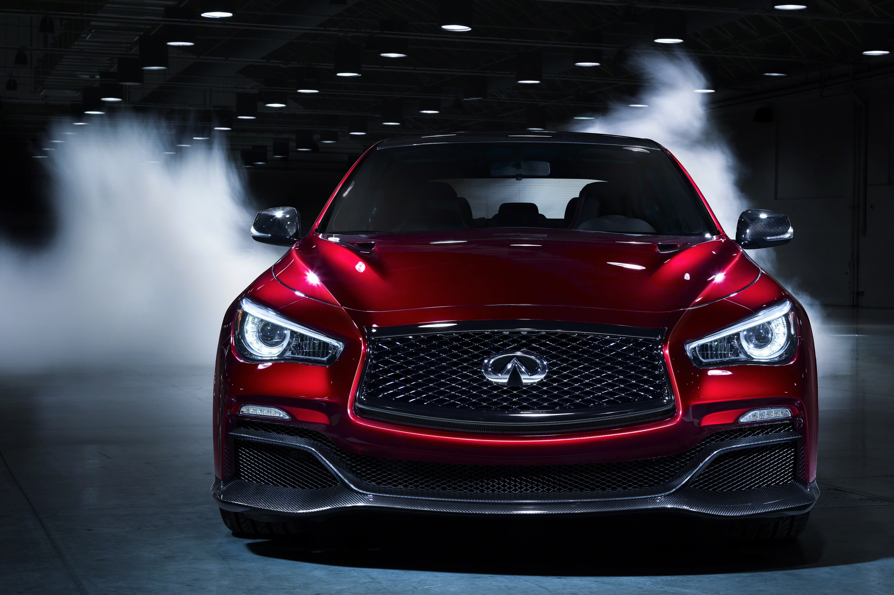 Infiniti's 560 hp Q50 Eau Rouge high-performance sedan prototype