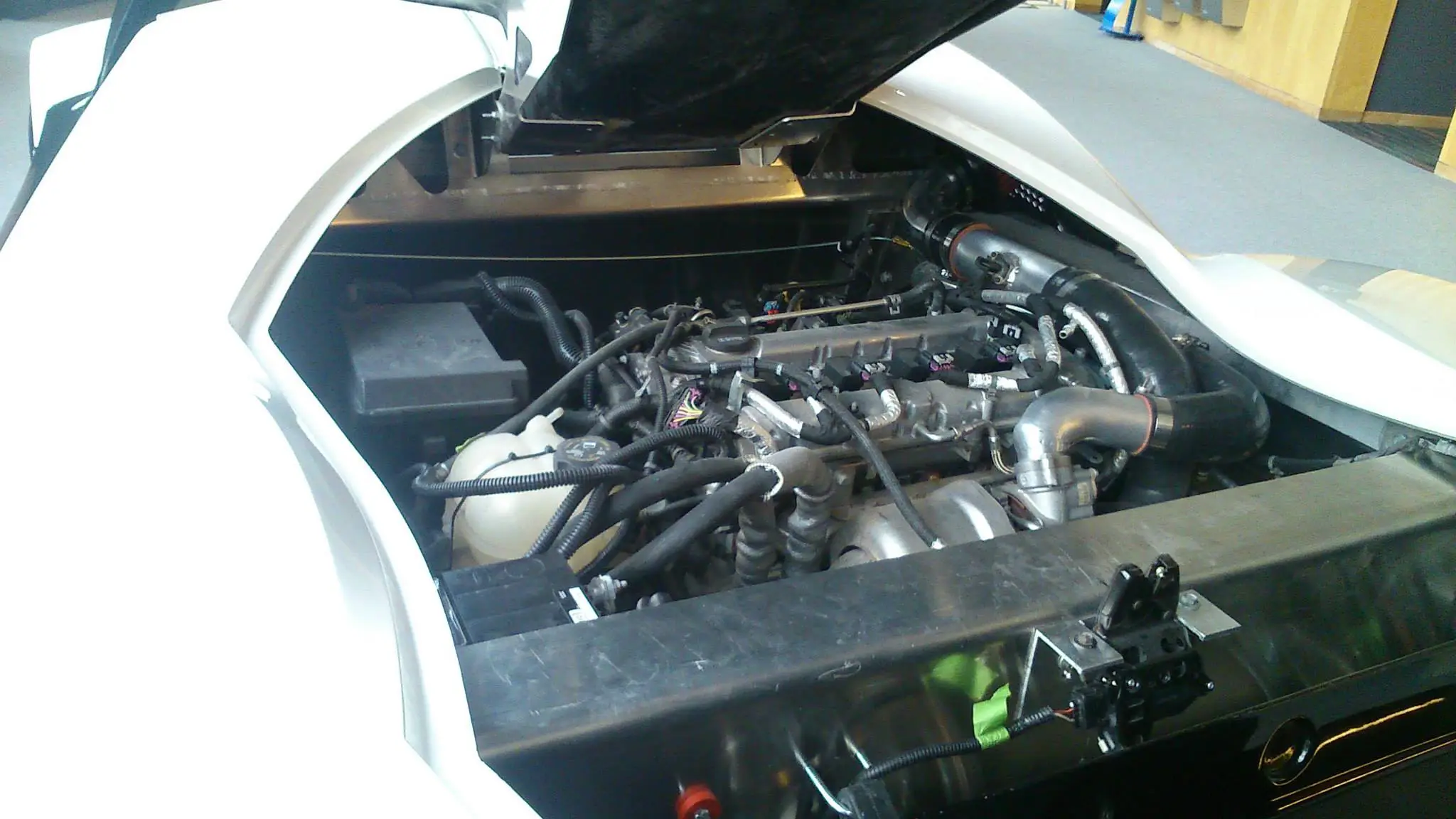 SLS says the Tomahawk can accept either an electric, FWD gas engine or motorcycle engine (Photo: Dubuc SLC)