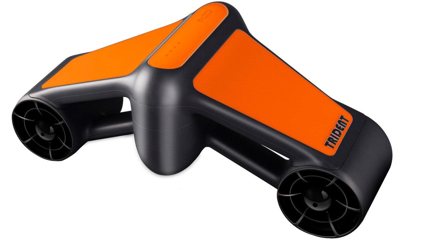 Trident users can choose between two set speeds – 3.6 and 7 km/h (2.2 and 4.3 mph)